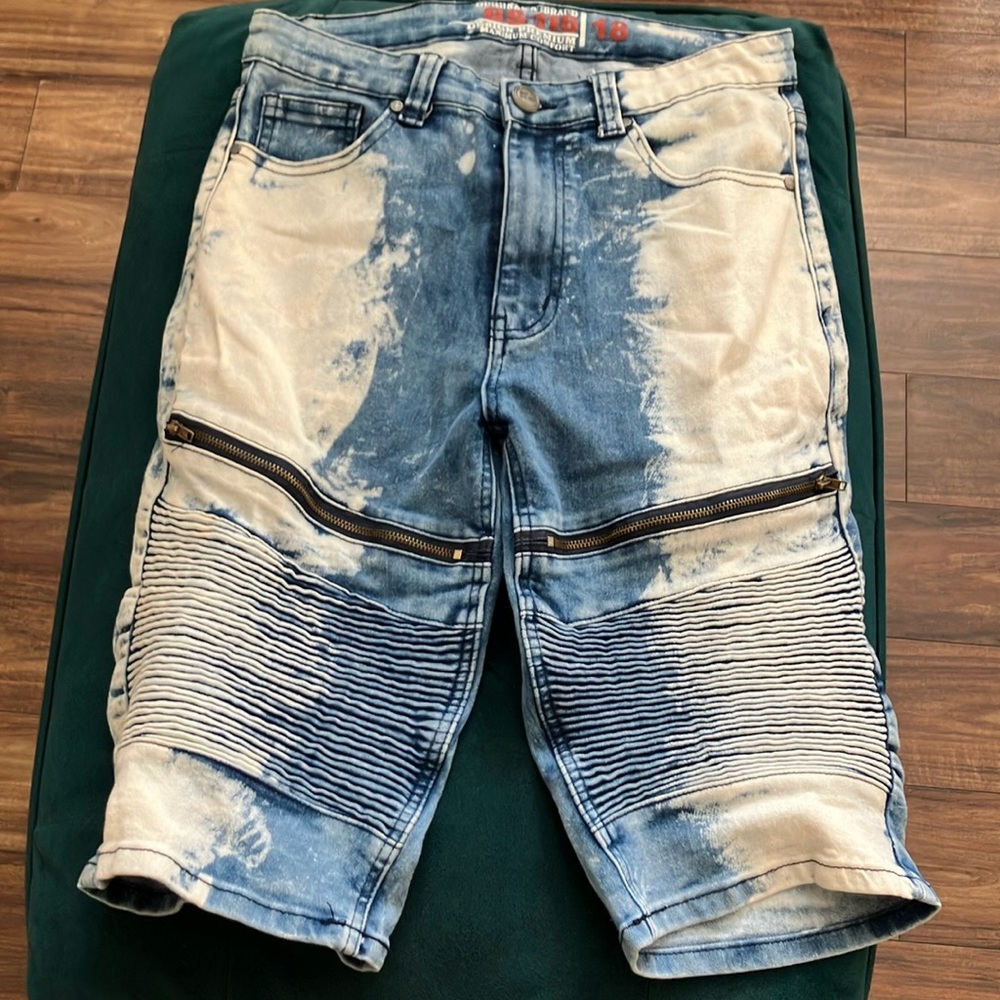 Light Blue Jean Shorts